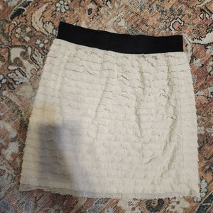 2010 LC Lauren Conrad Ruffled Mini Skirt
